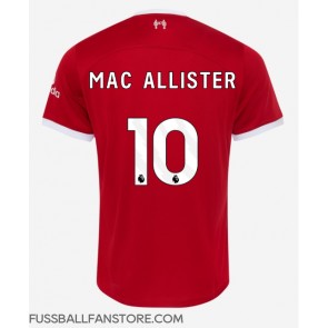 Liverpool Alexis Mac Allister #10 Replik Heimtrikot 2023-24 Kurzarm